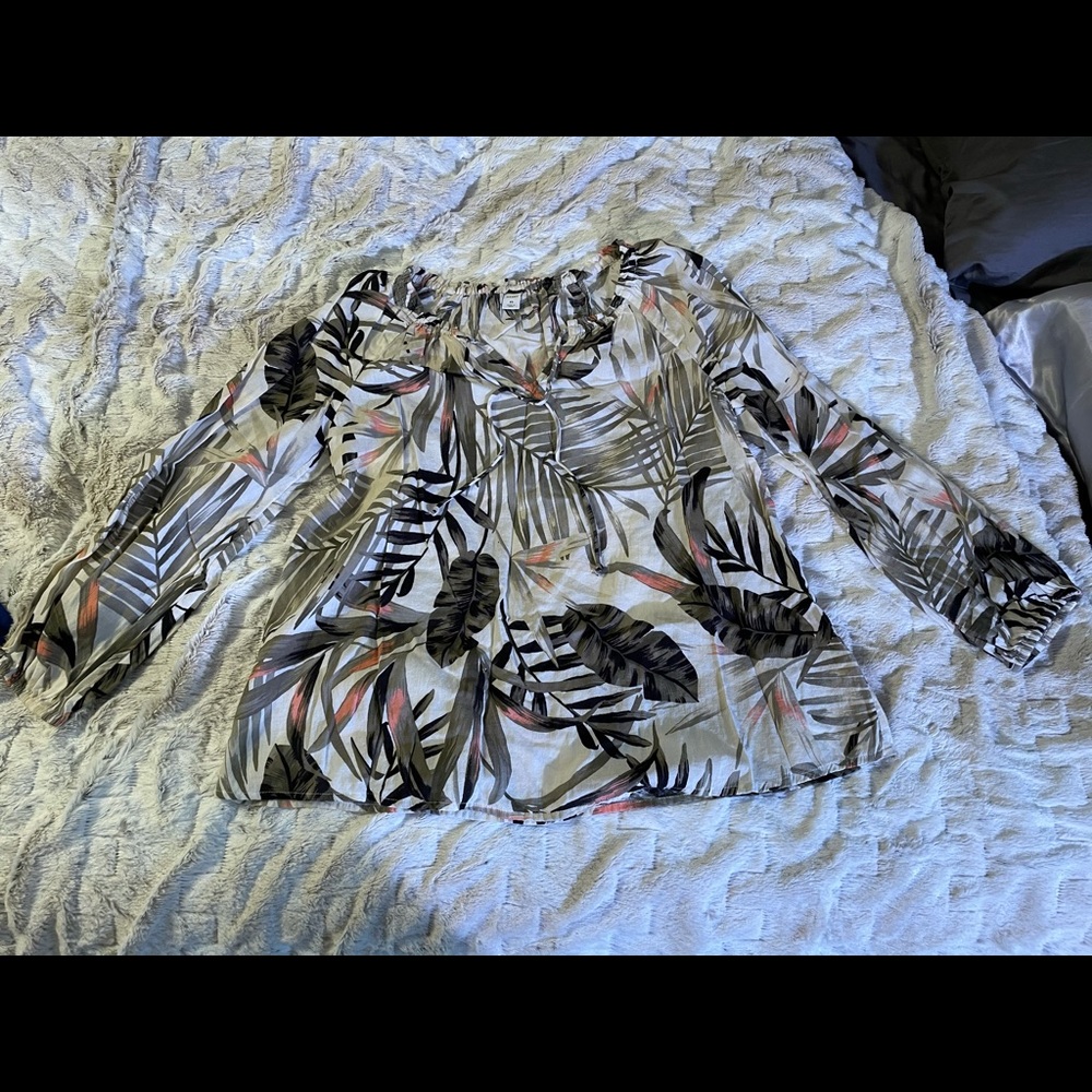 Tropical blouse